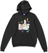 World Maths Day Hoodie, Children's Math Gifts, Colourful Numbers Symbols, 2025 School Maths Jumper, Mathematics Present for Boys Girls